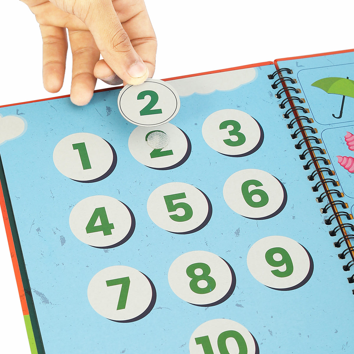 Montessori Busy Book for Toddlers - Quiet Book for Kids