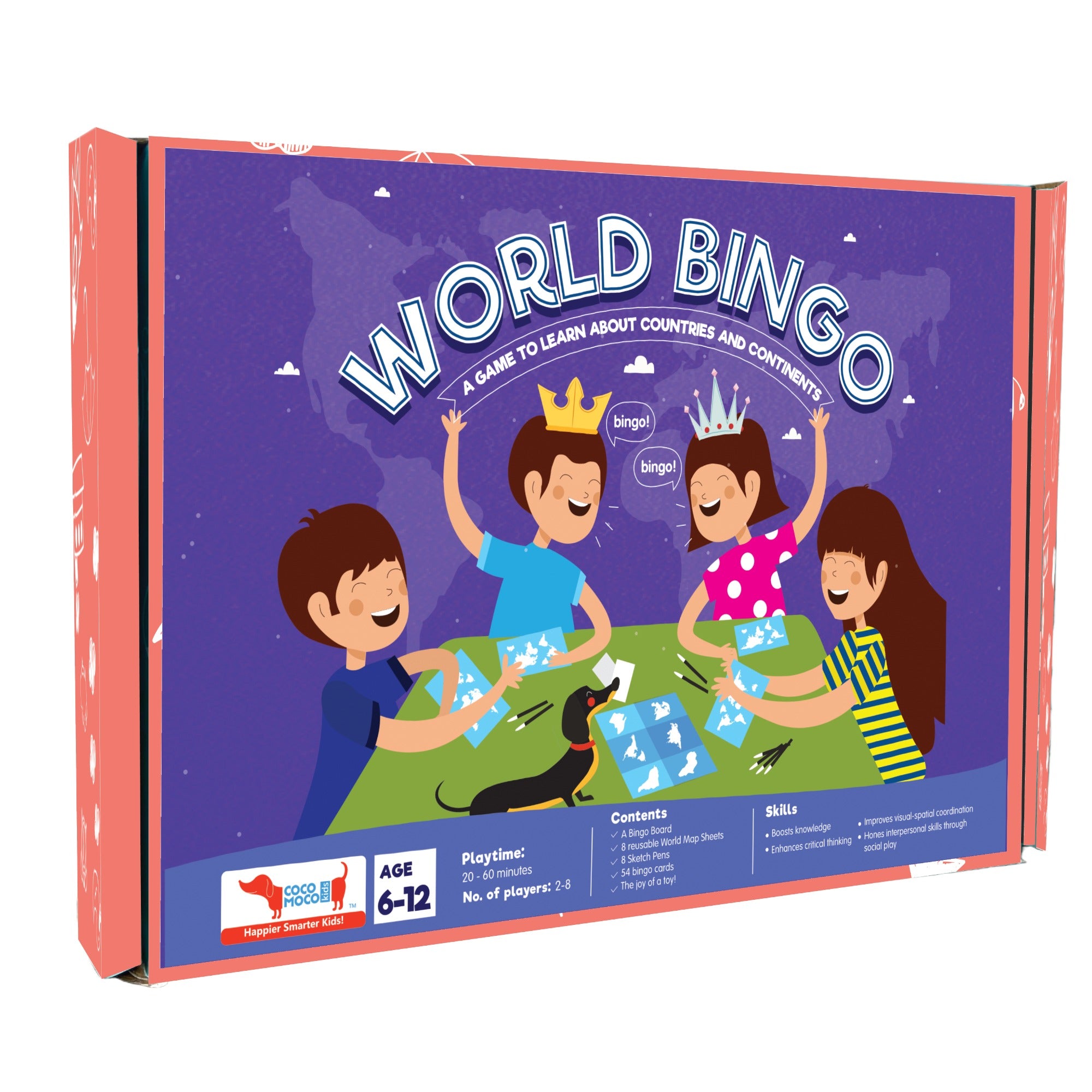 CocoMoco Kids World Bingo
