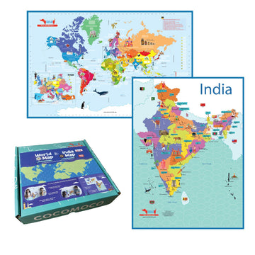 Around the World Maps Combo Pack