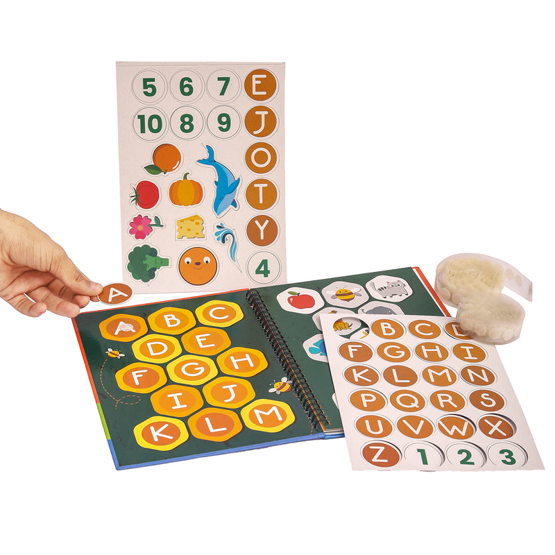 Montessori Busy Book for Toddlers - Quiet Book for Kids