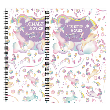 Doodle Book Set- Chalk Board and Whiteboard (Age- 2+)