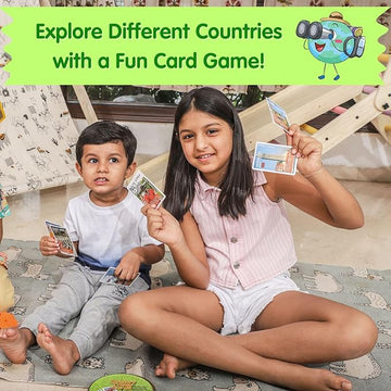 Flag Frenzy + Country Trump Cards Combo | Fun Geography Games for Kids Age +