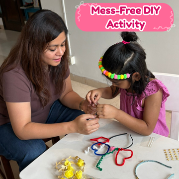 Make Your Own Hairbands Kit – DIY Art & Craft Set for Girls (Make 10 Hairbands)