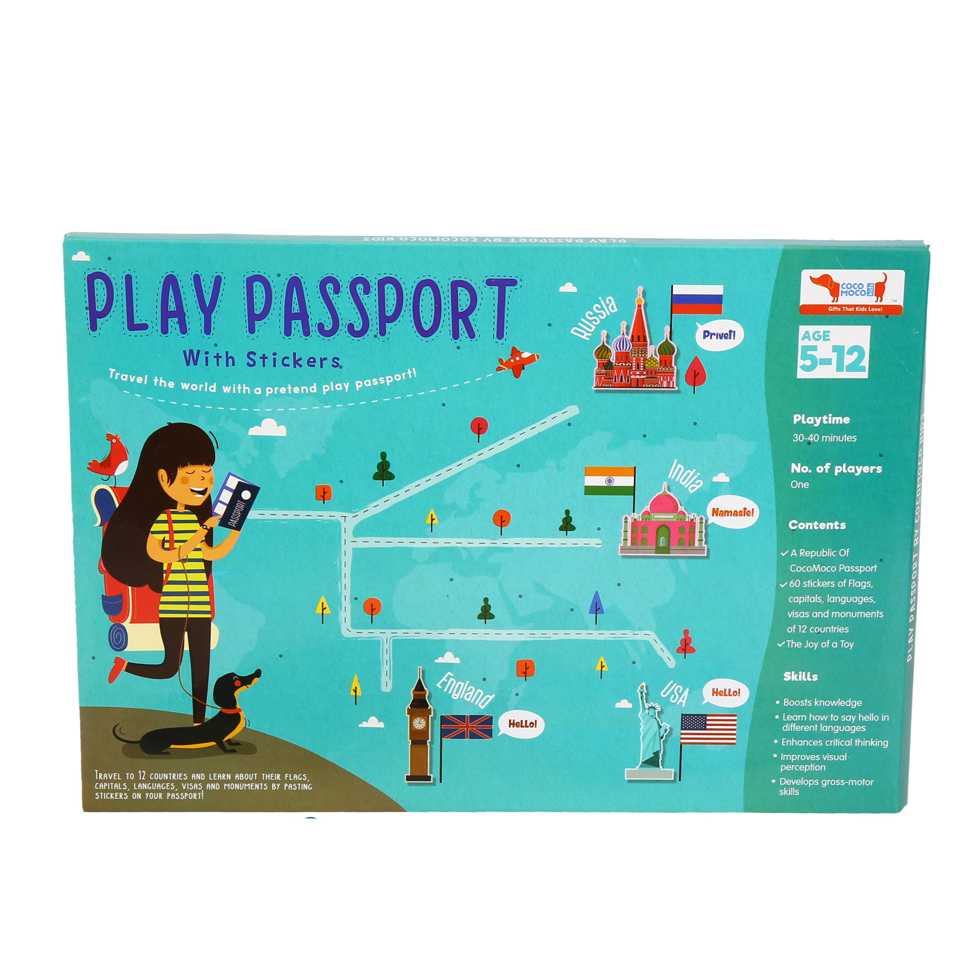 Play Passport kit for Kids ( Age 5-12)