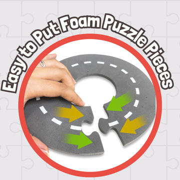 Build Your Own City Foam Puzzle  ( Age 3-9 )
