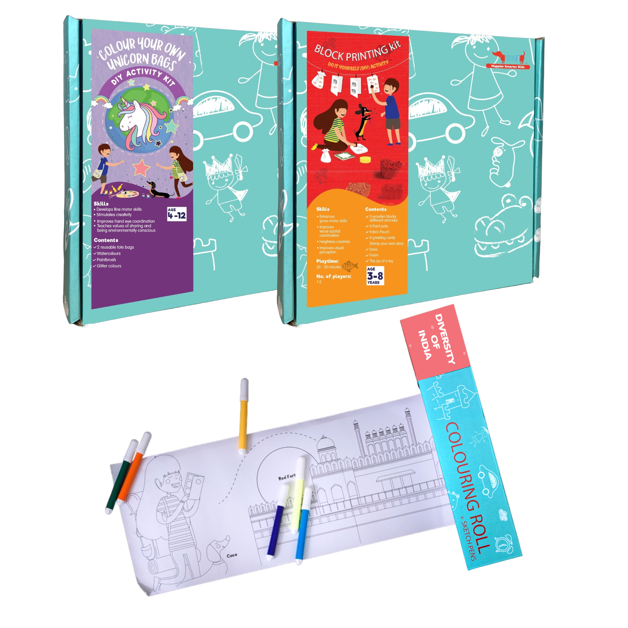 DIY COLOURING GIFT COMBO - for all art and craft lovers