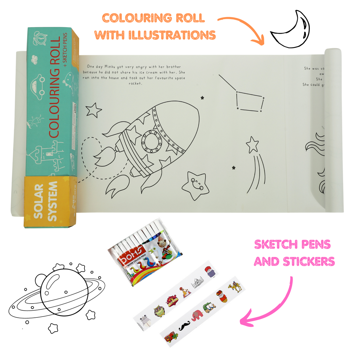 SPACE EXPLORERS SOLAR SYSTEM COMBO PACK