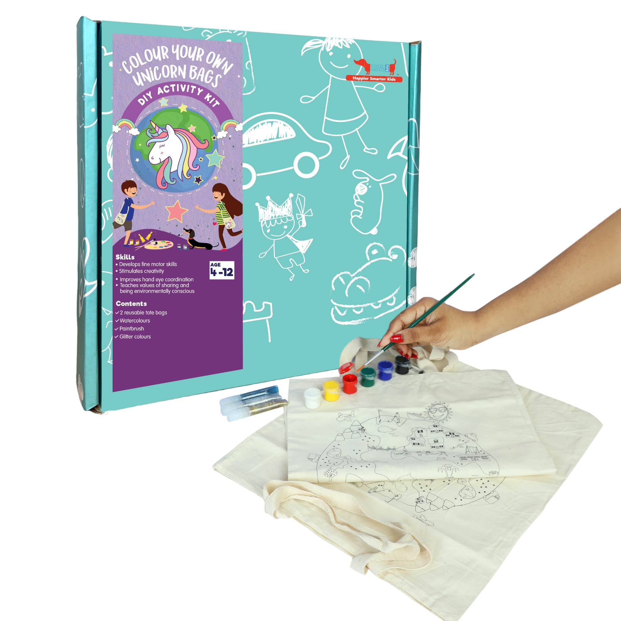 Colour Your Own Unicorn Bag Set