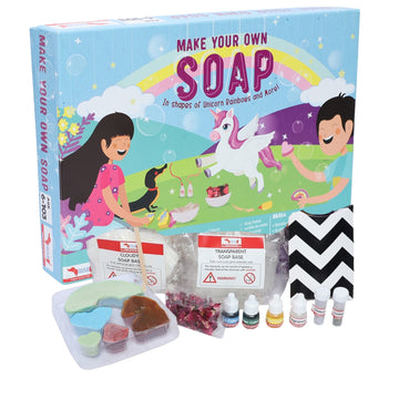 Unicorn Theme Soap Making Kit (Age 6 and above)