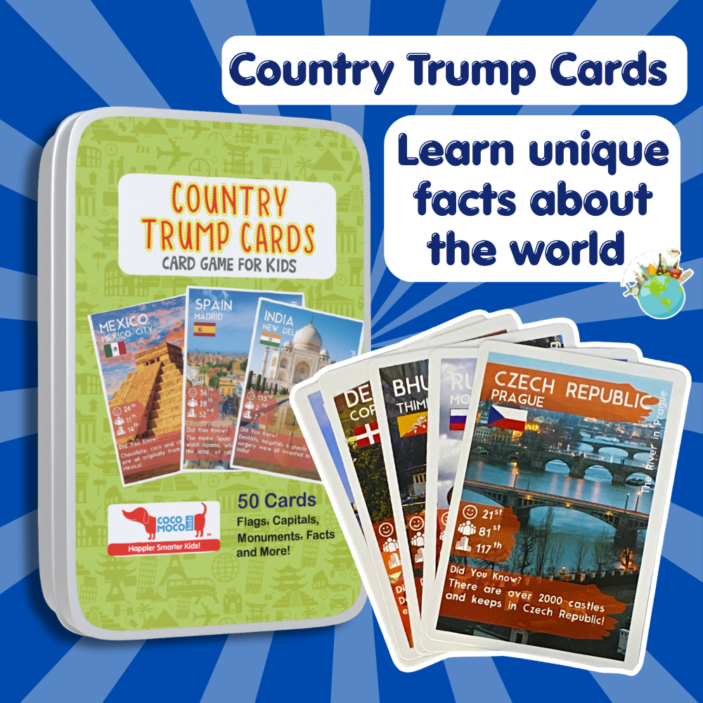 What a World 4-in-1 Geography Activity Kit for Kids Age (6-10 Years)