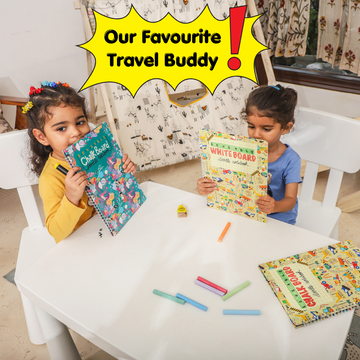 Doodle Book Set- Chalk Board and Whiteboard (Age- 2+)