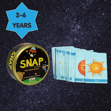Solar System Snap Card Game (Age 2-6)