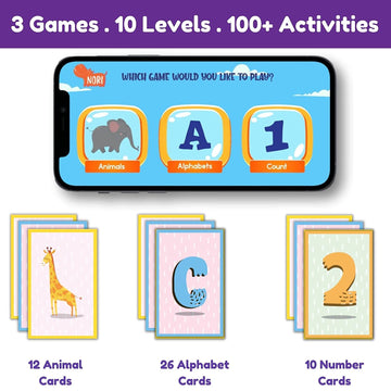 Nori Early Learning Smart Flash Cards