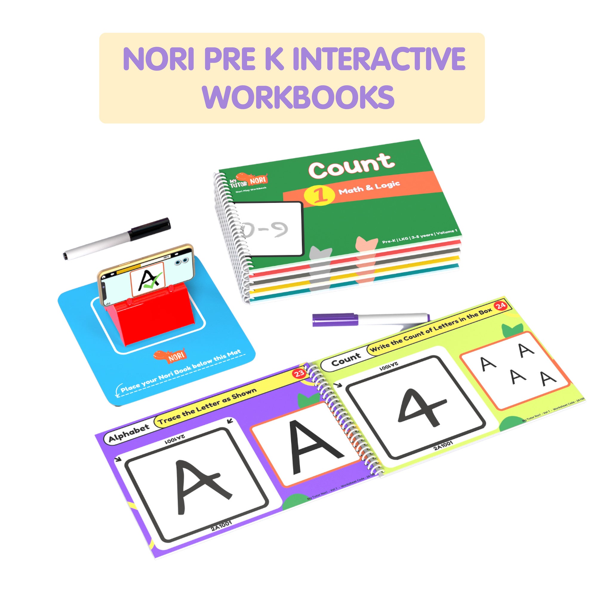 Nori Interactive Worksheets