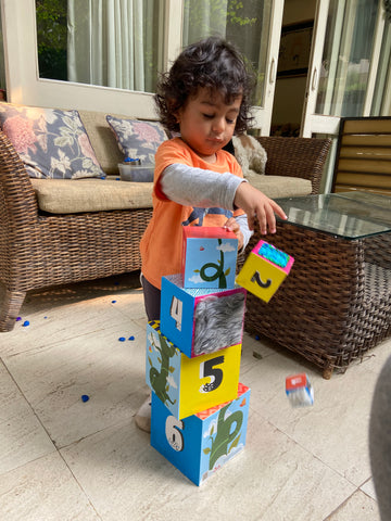 Sensory Stacking and Nesting Blocks