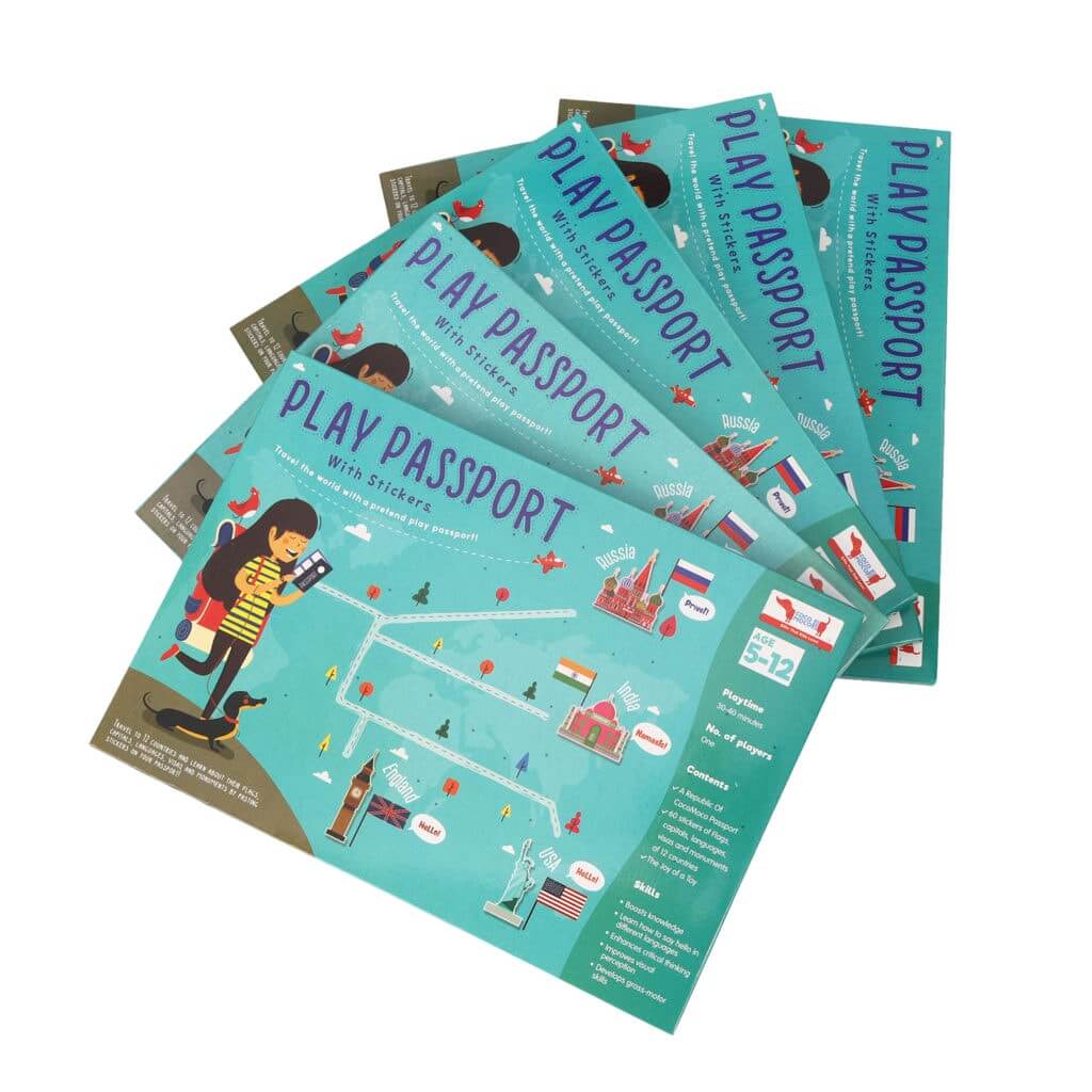 Play Passport Kit - 5 Pcs Combo