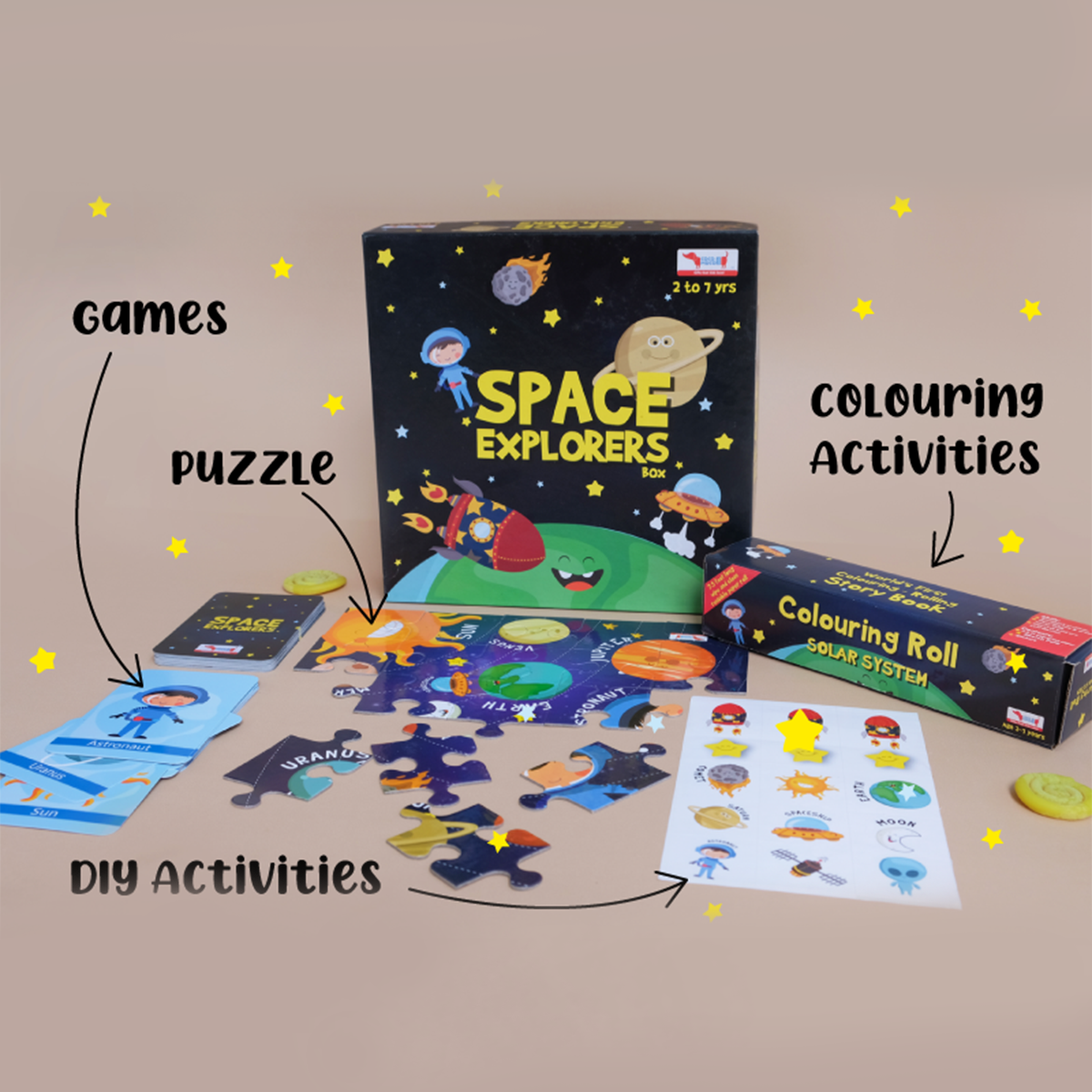 Space Explorers – Solar System for Kids Game