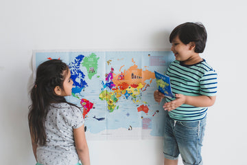 World Map Activity Kit - 5 Pcs Combo